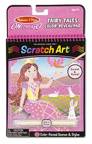 Набор для рисования Scratch Art. Сказки (Melissa & Doug, 9140_md)